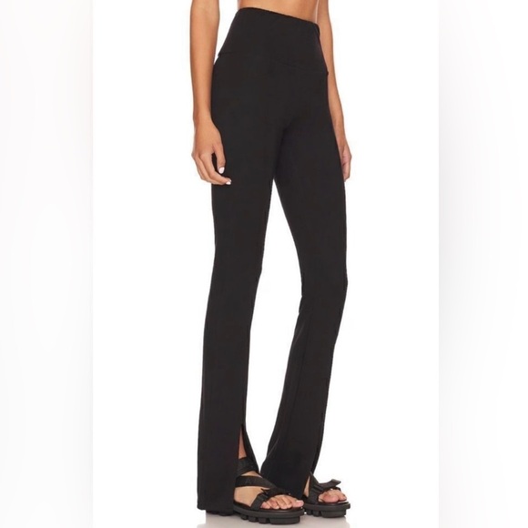 All Saints Tamie Black Flared Women's Pants Size 8 - Picture 3 of 6